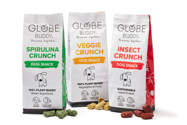 Globe Buddy Crunch treat line