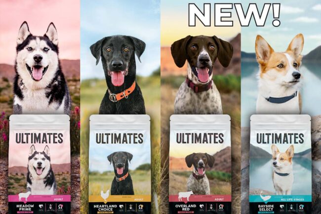 Midwestern Ultimate's Grain Free dog food line