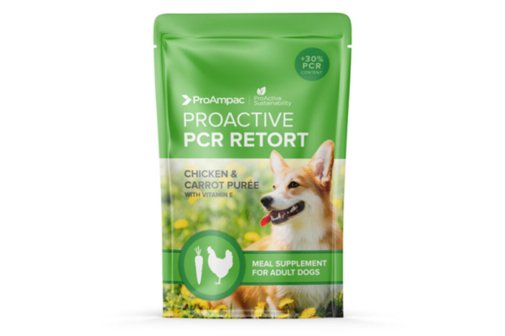 ProAmpac's ProActive PCR® Retort pouch packaging