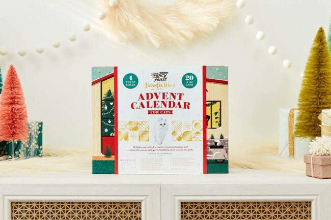 Fancy Feast introduces 2022 Advent Calendar and holiday offerings from Fancy Feast