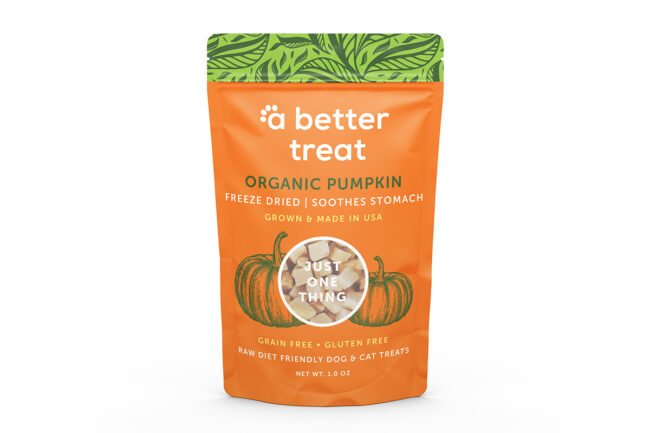 A Better Treat USDA Organic Pumpkin Dog and Cat Treats