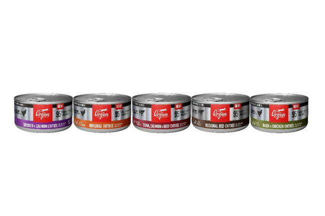 ORIJEN's complete wet cat food line