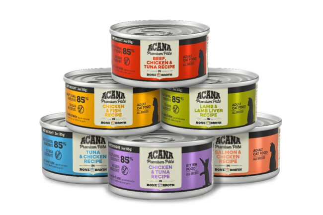 Champion Petfoods launches ACANA PREMIUM PÂTÉ line of wet cat foods