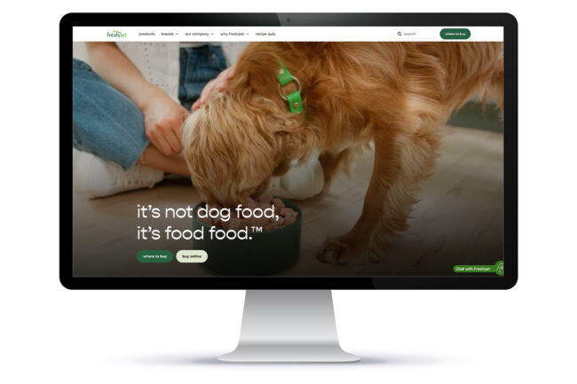 Freshpet unveils new website