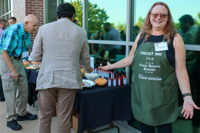 Arkansas Association for Food Protection's 2023 annual meeting in Fayetteville, Ark.