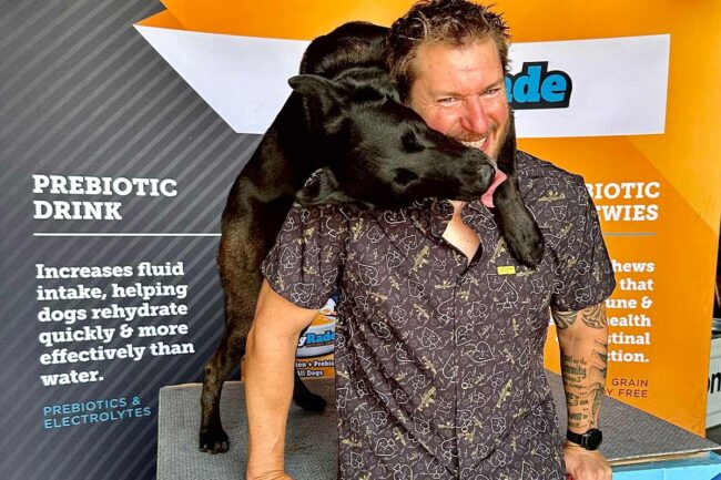 DoggyRade partners with dog trainer Aaron Tucker