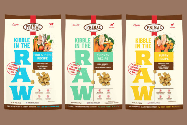 Primal Pet Foods introduces Kibble in the Raw