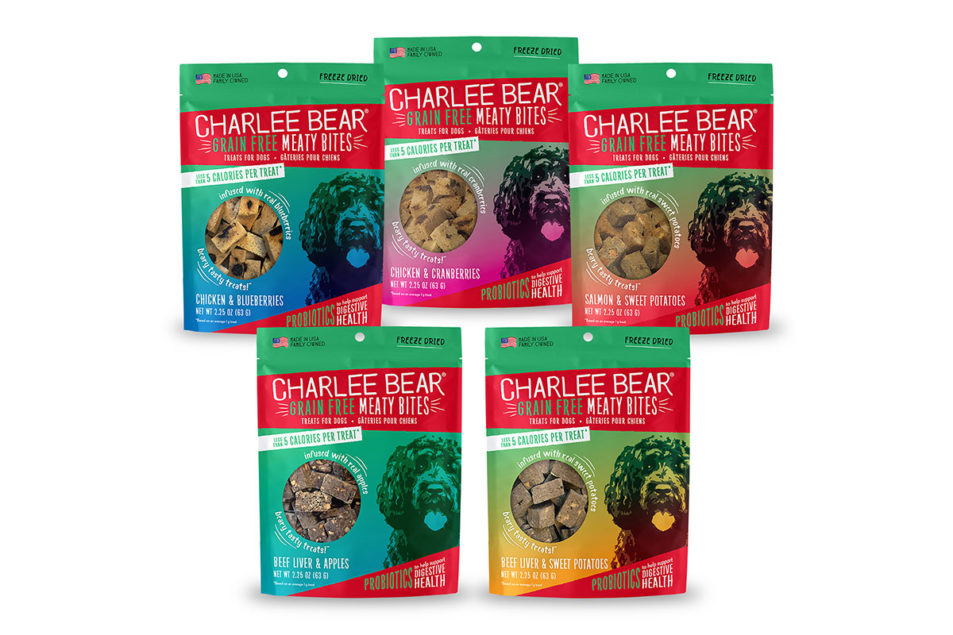 Charlee Bear unveils new-and-improved protein treats