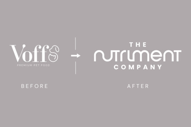 Voff Premium Pet Food rebrands to The Nutriment Company