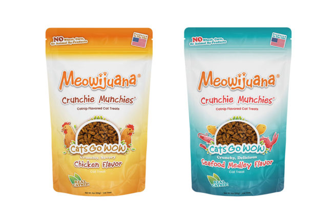 SmarterPaw's Meowijuana brand relaunches catnip cat treats