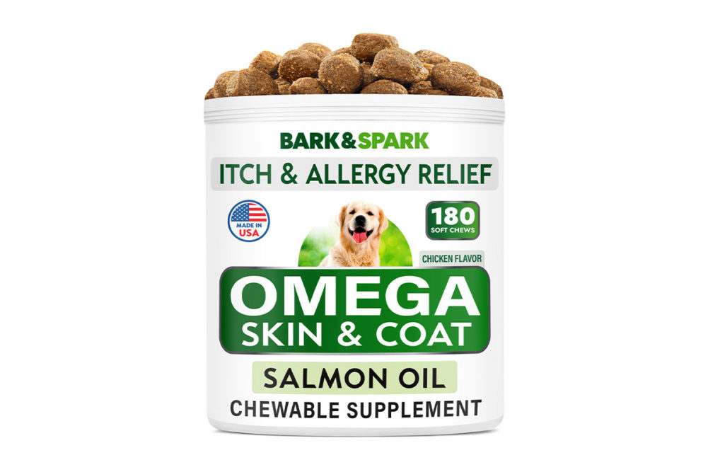 Bark&Spark's new reformulated Omega 3 dog chews