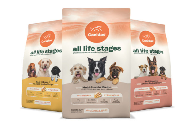 Canidae's revamped formulas for All Life Stages line