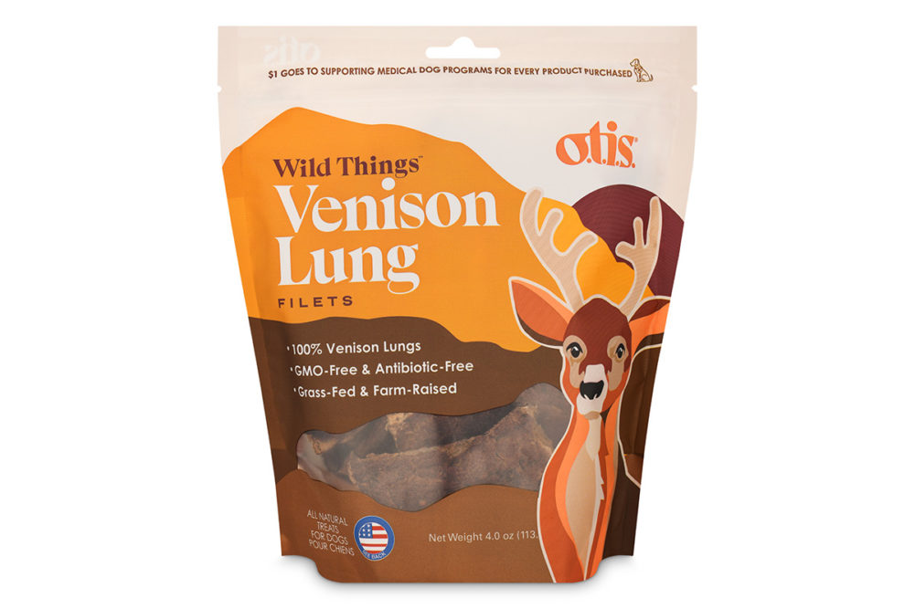 O.T.I.S. venison lung dog treats