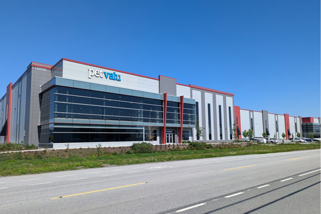 Pet Valu distribution center exterior