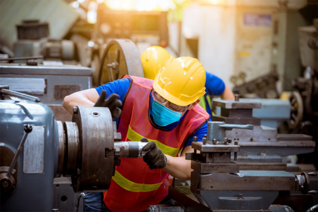 Industry plant stock image