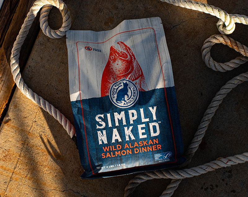 North Coast's Simply Naked Wild Alaskan Salmon Dinner formula