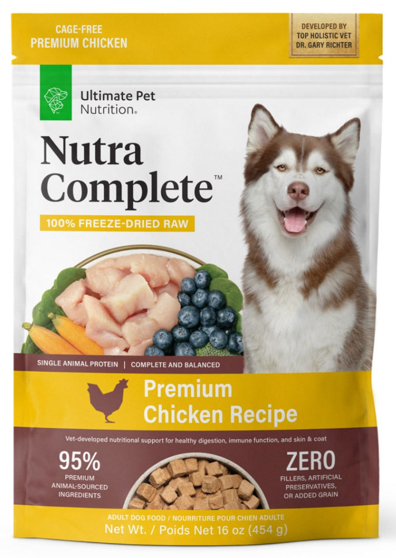 Ultimate Pet Nutrition's Nutra Complete Chicken Recipe