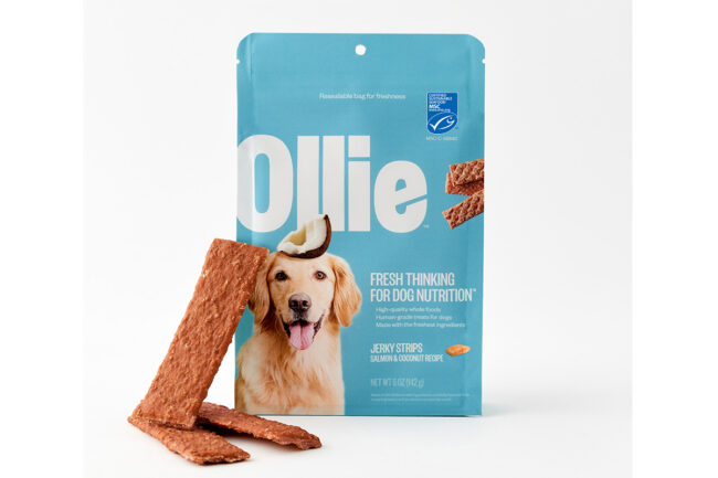 Ollie's Salmon Jerky Treat