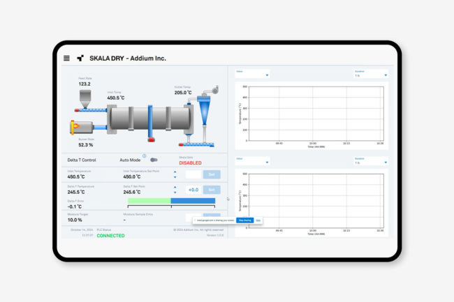 AQUALAB's SKALA Dry software