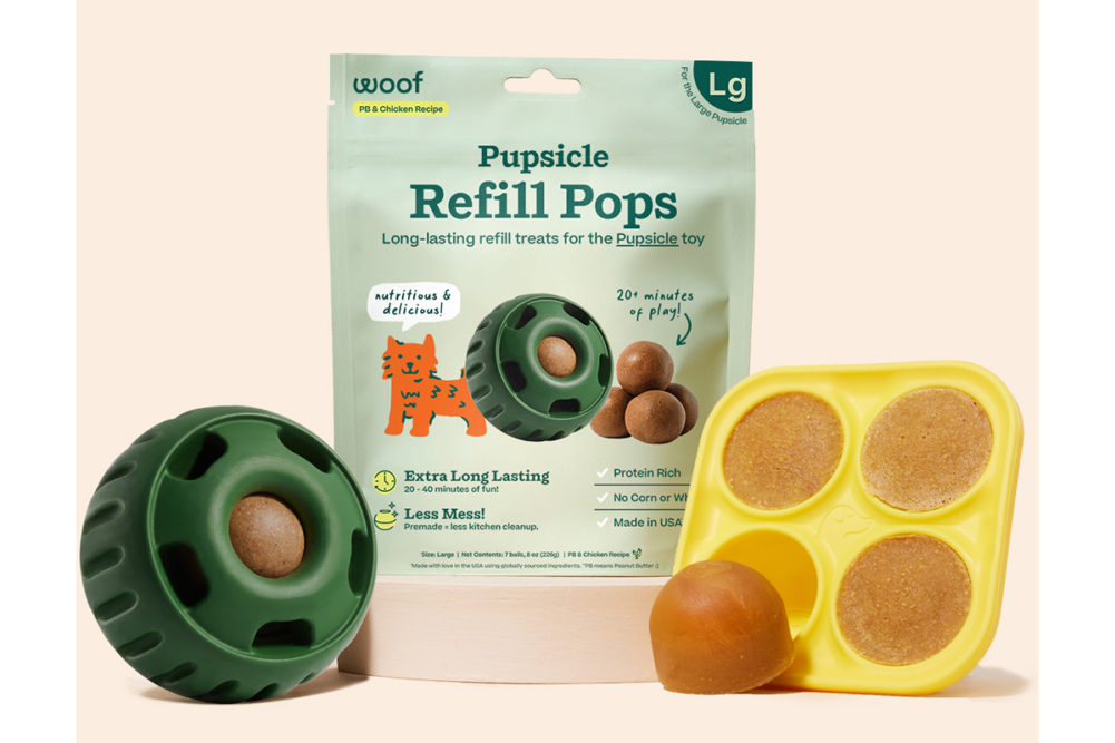 Woof's Pupsicle products