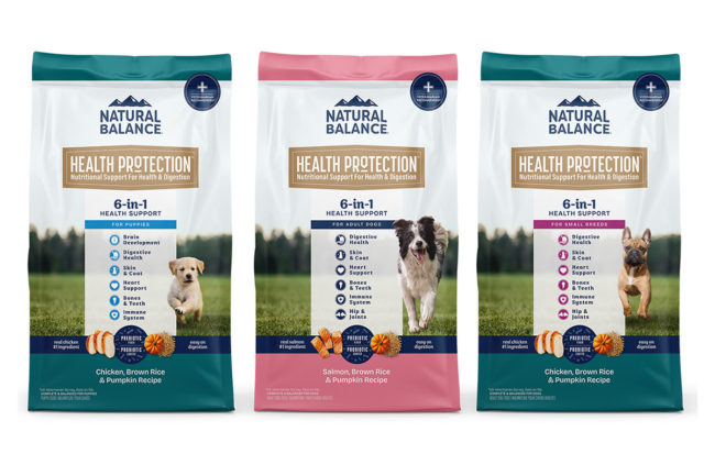 Natural Balance's Health Protection dog food line