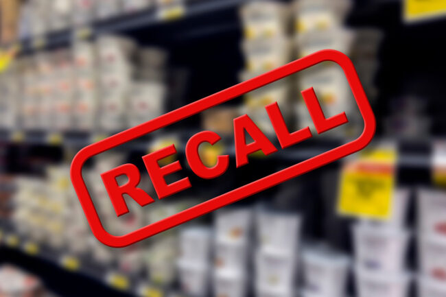 Recall stock image