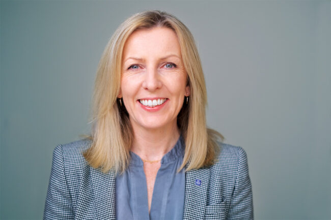 Tove Andersen, chief executive officer of TOMRA Group, effective November 2021.