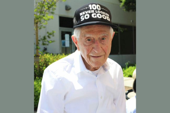 Andy Caridis, founder of Heat and Control, celebrates 100th birthday and successful career