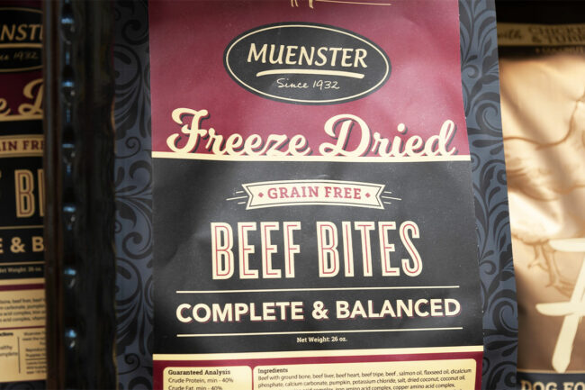 Muenster Milling president completes #30daysofdogfood challenge