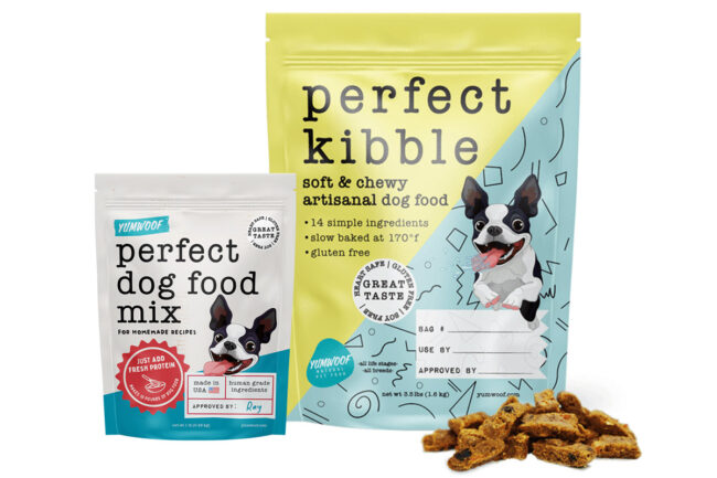 Yumwoof dog food products