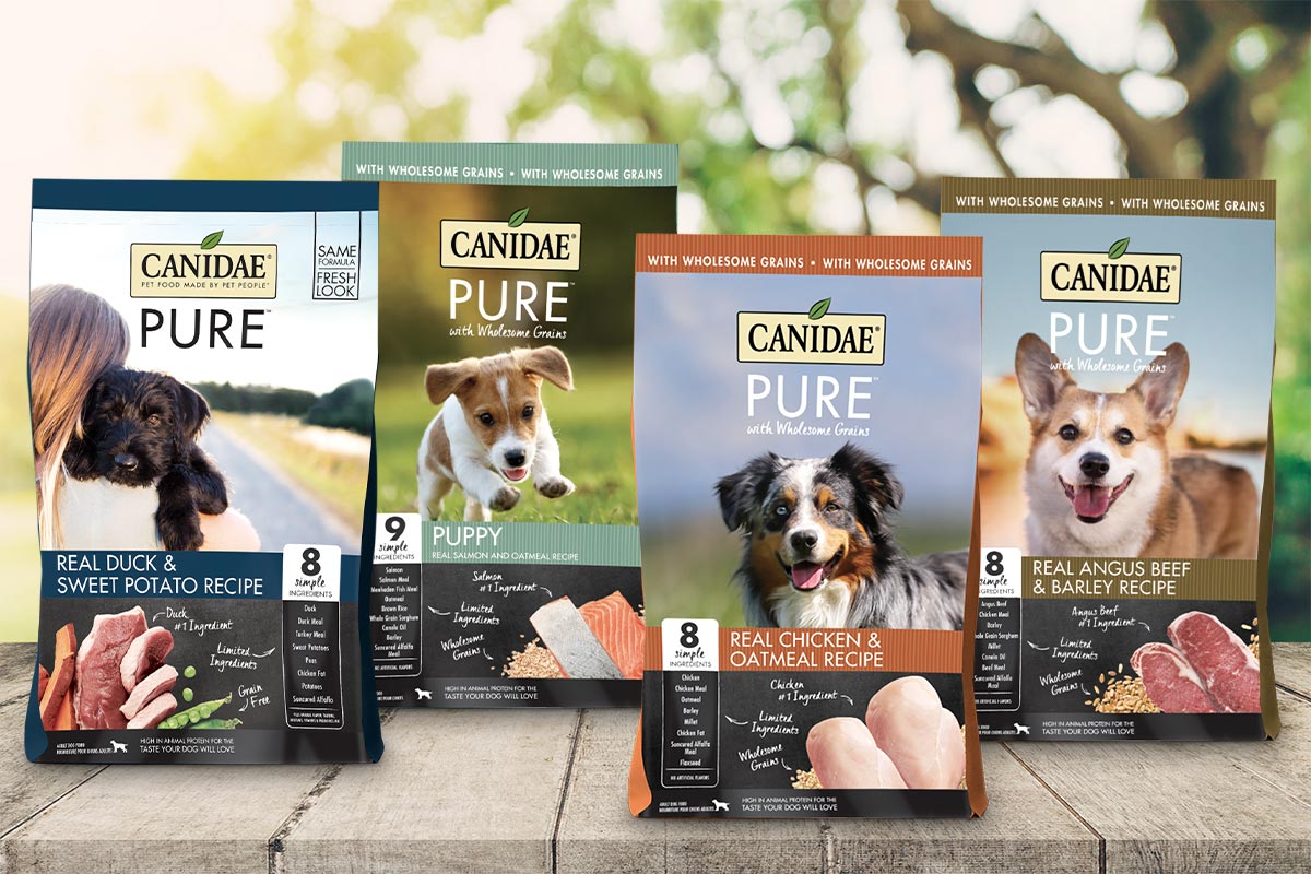 Ingredients in canidae dog food best sale