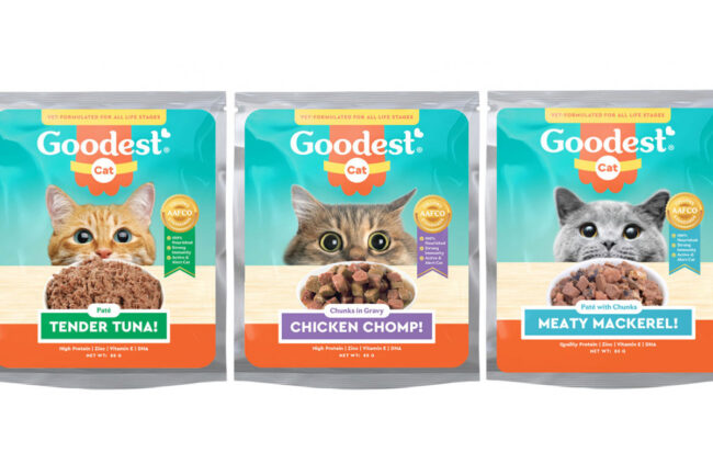 Century Pacific's Goodest cat food range