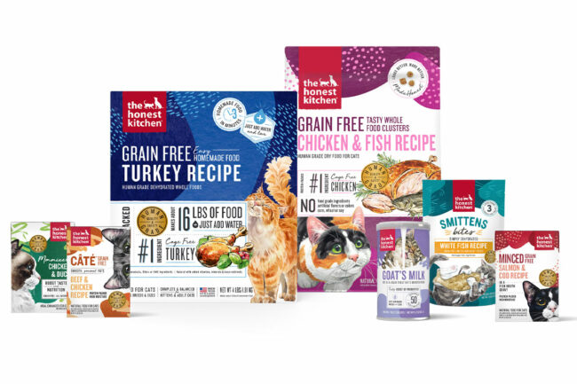 New cat foods, treats and toppers from The Honest Kitchen