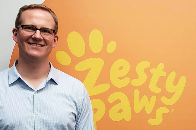 Steve Ball, new CEO of Zesty Paws