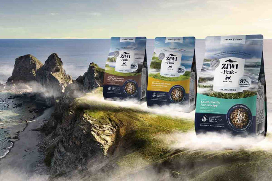 ZIWI's Steam & Dried line for cats and dogs